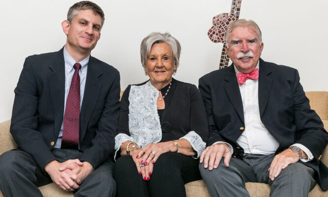 Alarming statistics inspire Clarks to establish investigatorships in gastrointestinal cancer research at Dana-Farber.